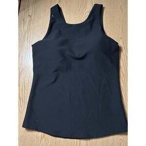 B5 New Women’s 32 Cool Tank with Shelf Bra Black 
size Medium/Large